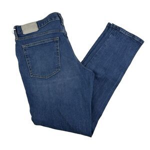 Everlane Organic Cotton Slim Fit Jean Men’s 32 X 30 Vintage Dark Wash Blue NEW